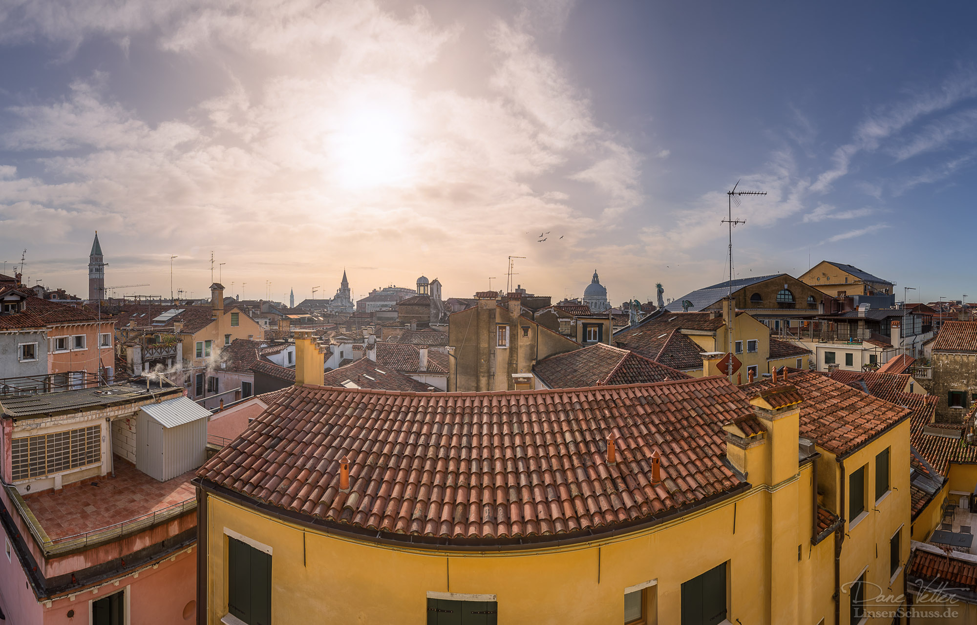 Die Dächer von Venedig